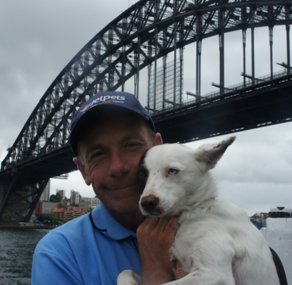 Dave and Sahara - at Jetpets we are passionate about adopting a rescue animal